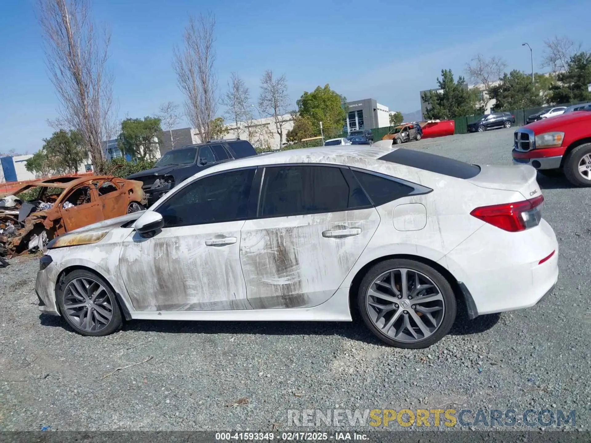 14 fotografías del automóvil dañado 2HGFE1F95PH308070 HONDA CIVIC 2023