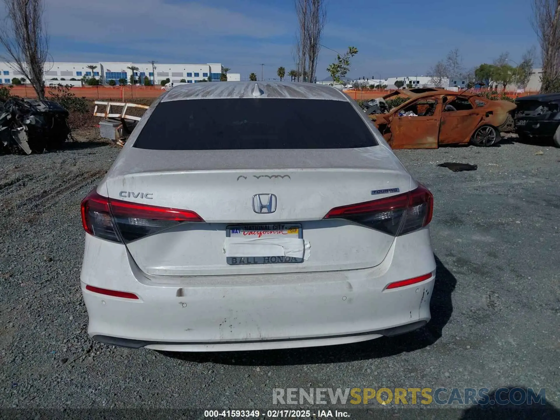 16 fotografías del automóvil dañado 2HGFE1F95PH308070 HONDA CIVIC 2023
