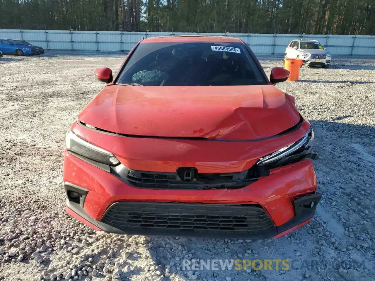 5 fotografías del automóvil dañado 2HGFE1F96PH307560 HONDA CIVIC 2023