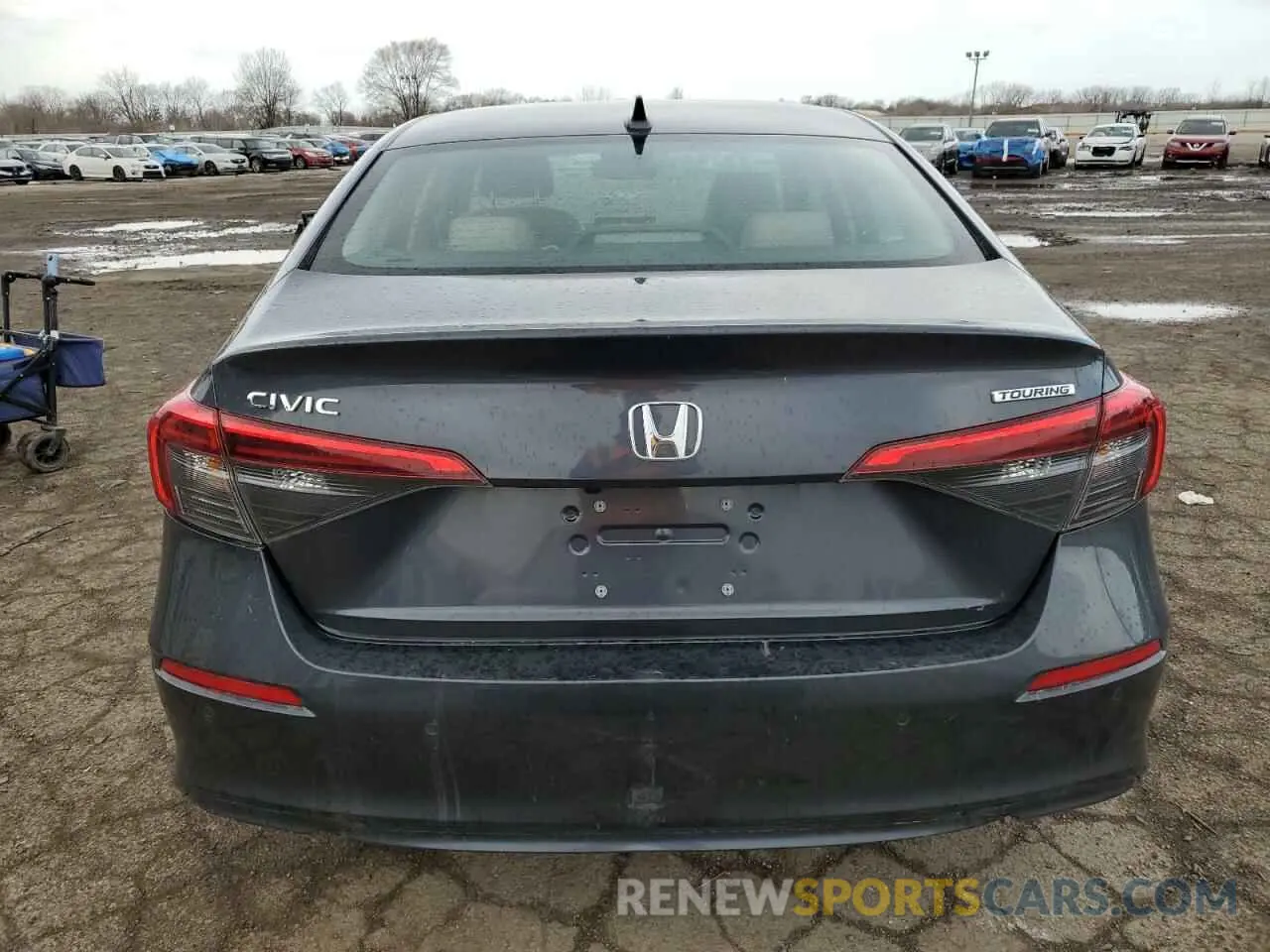 6 fotografías del automóvil dañado 2HGFE1F97PH306496 HONDA CIVIC 2023