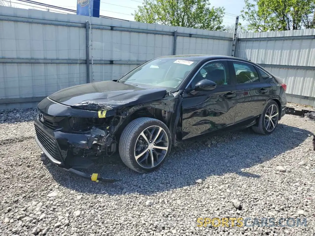 1 fotografías del automóvil dañado 2HGFE1F98PH323825 HONDA CIVIC 2023