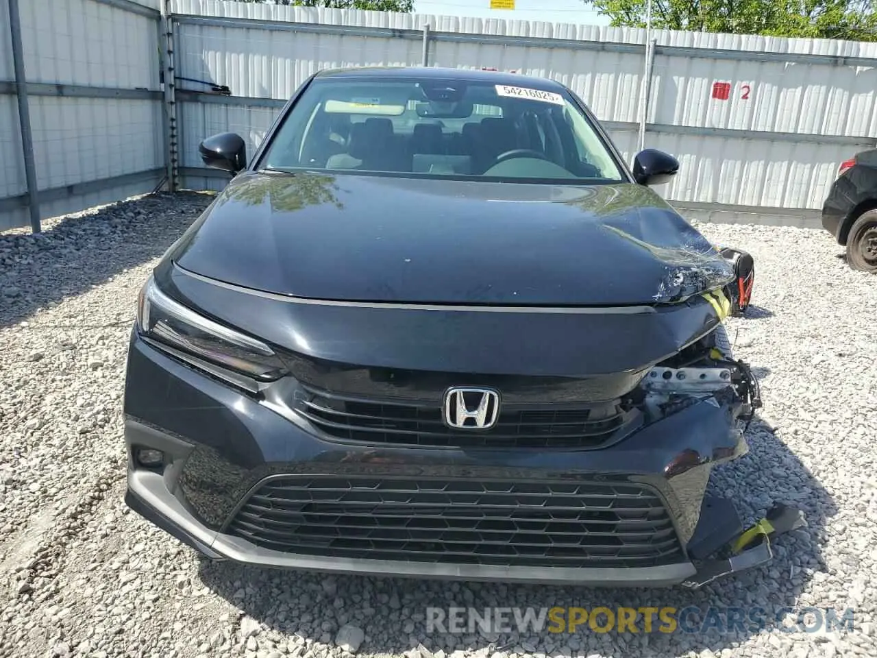 5 fotografías del automóvil dañado 2HGFE1F98PH323825 HONDA CIVIC 2023