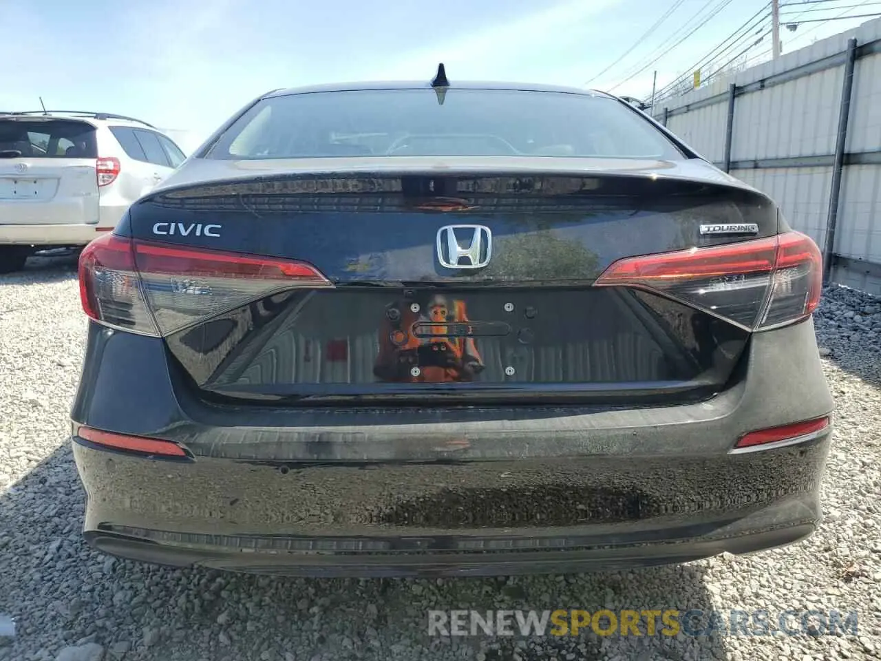 6 fotografías del automóvil dañado 2HGFE1F98PH323825 HONDA CIVIC 2023