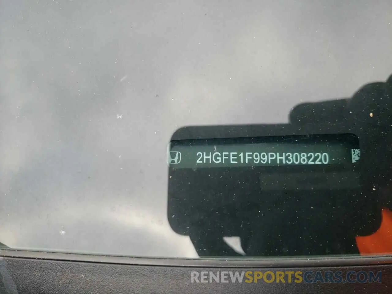 12 fotografías del automóvil dañado 2HGFE1F99PH308220 HONDA CIVIC 2023