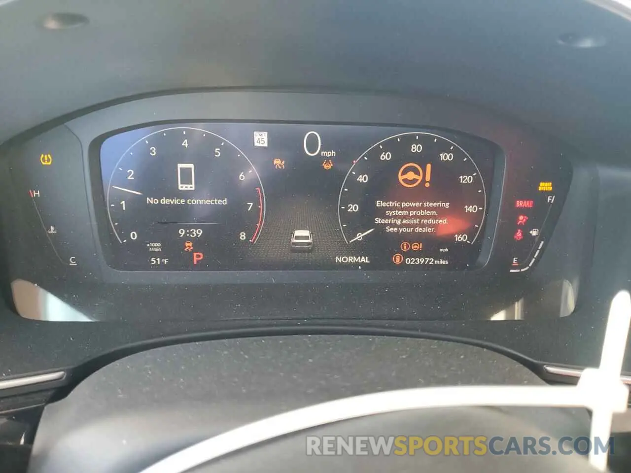 9 fotografías del automóvil dañado 2HGFE1F99PH308220 HONDA CIVIC 2023