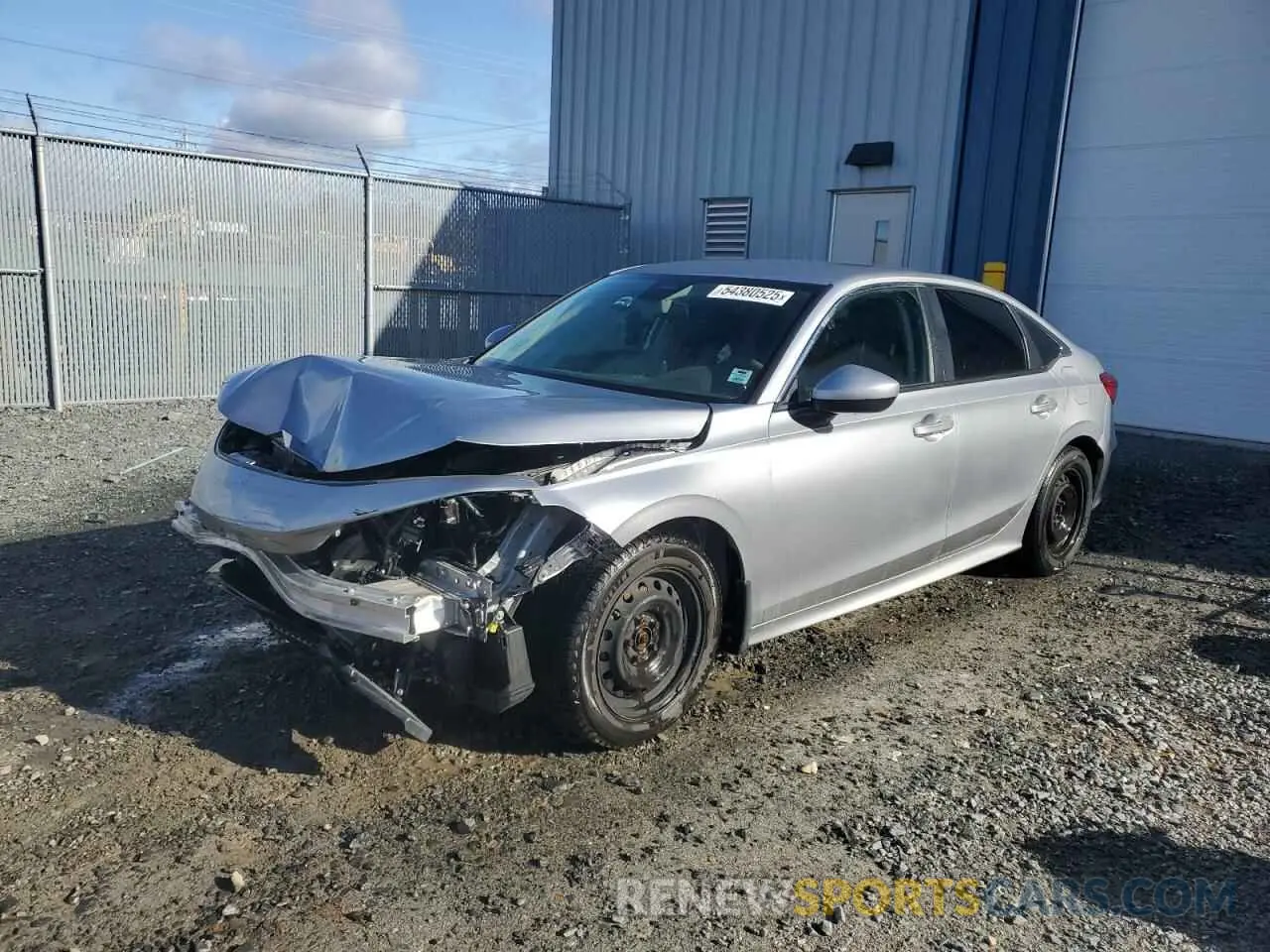 1 fotografías del automóvil dañado 2HGFE2F22PH110474 HONDA CIVIC 2023