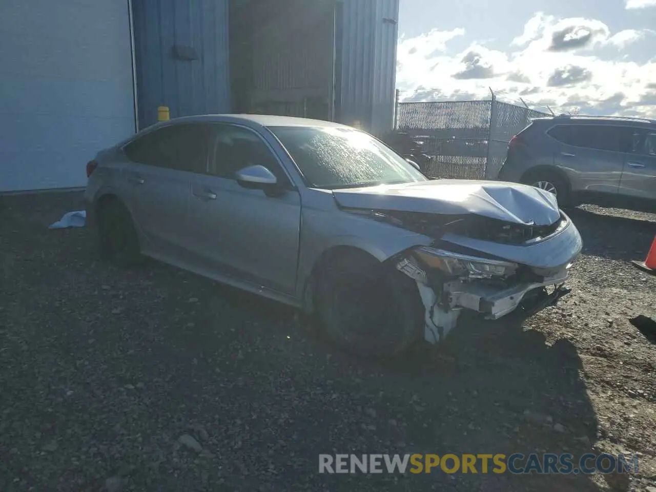 4 fotografías del automóvil dañado 2HGFE2F22PH110474 HONDA CIVIC 2023