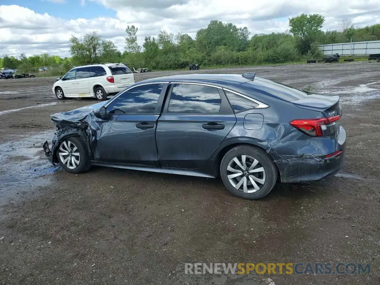 2 fotografías del automóvil dañado 2HGFE2F22PH540215 HONDA CIVIC 2023