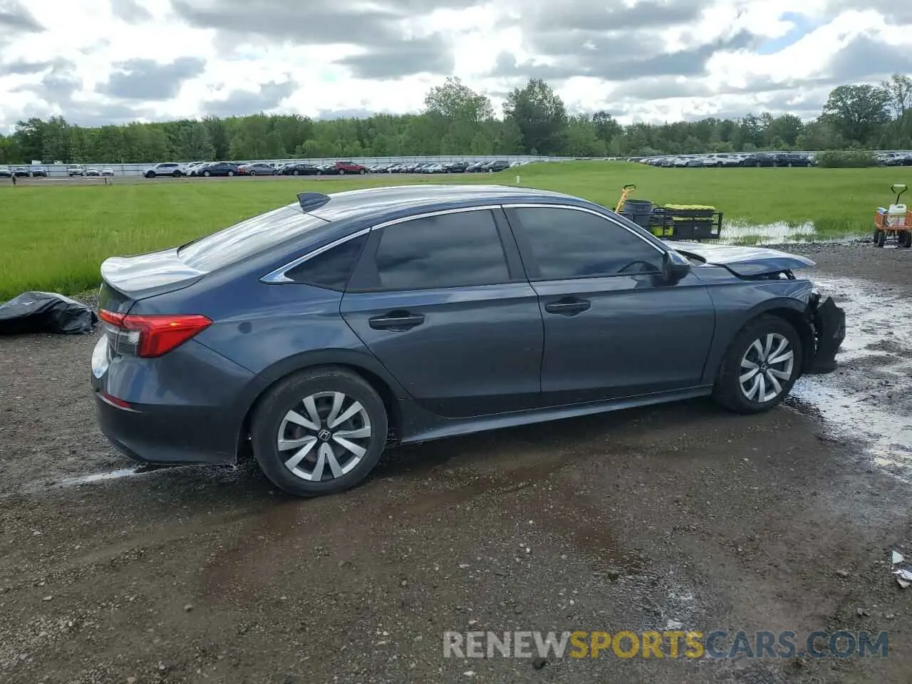 3 fotografías del automóvil dañado 2HGFE2F22PH540215 HONDA CIVIC 2023