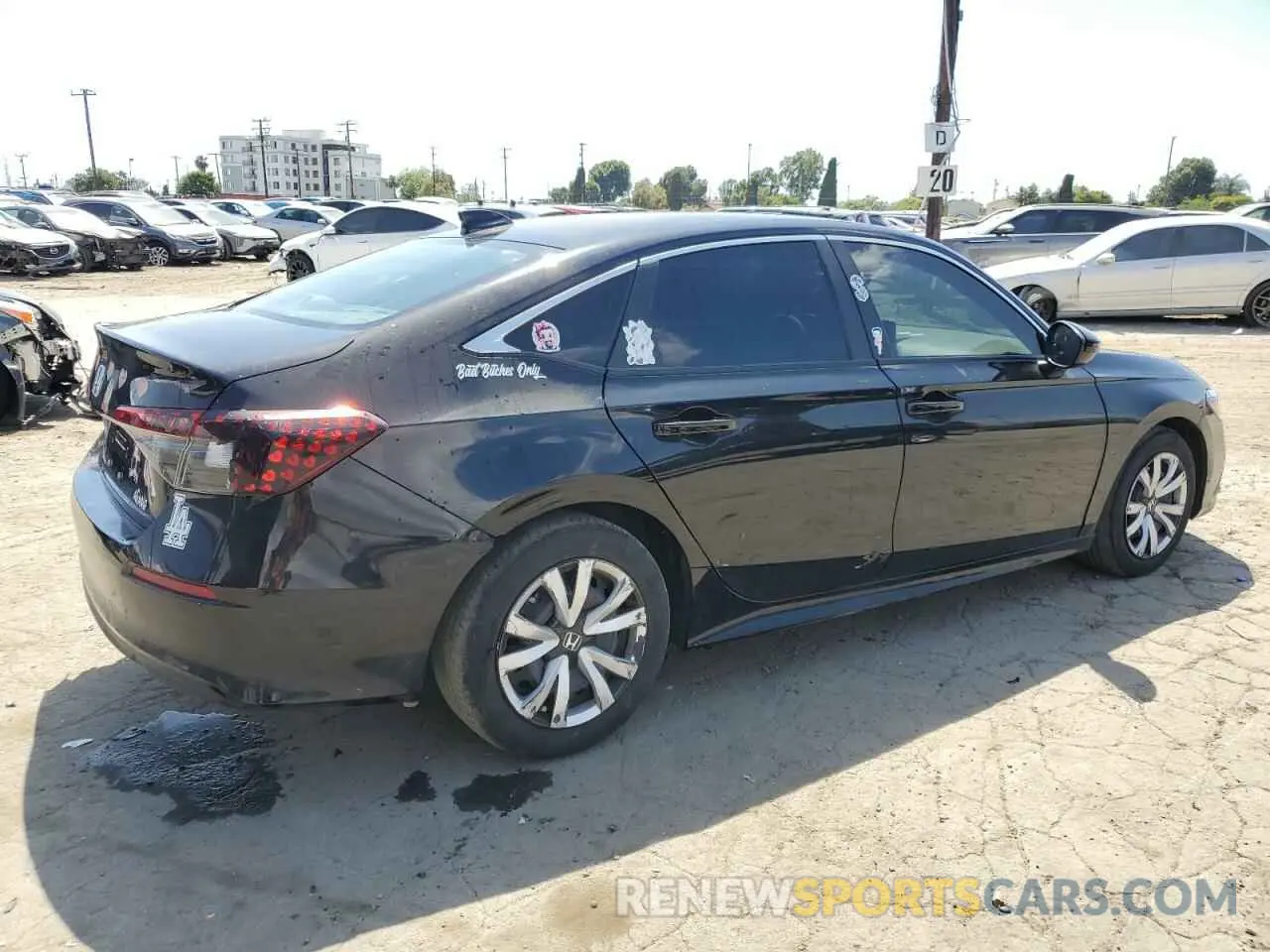 3 fotografías del automóvil dañado 2HGFE2F22PH560769 HONDA CIVIC 2023