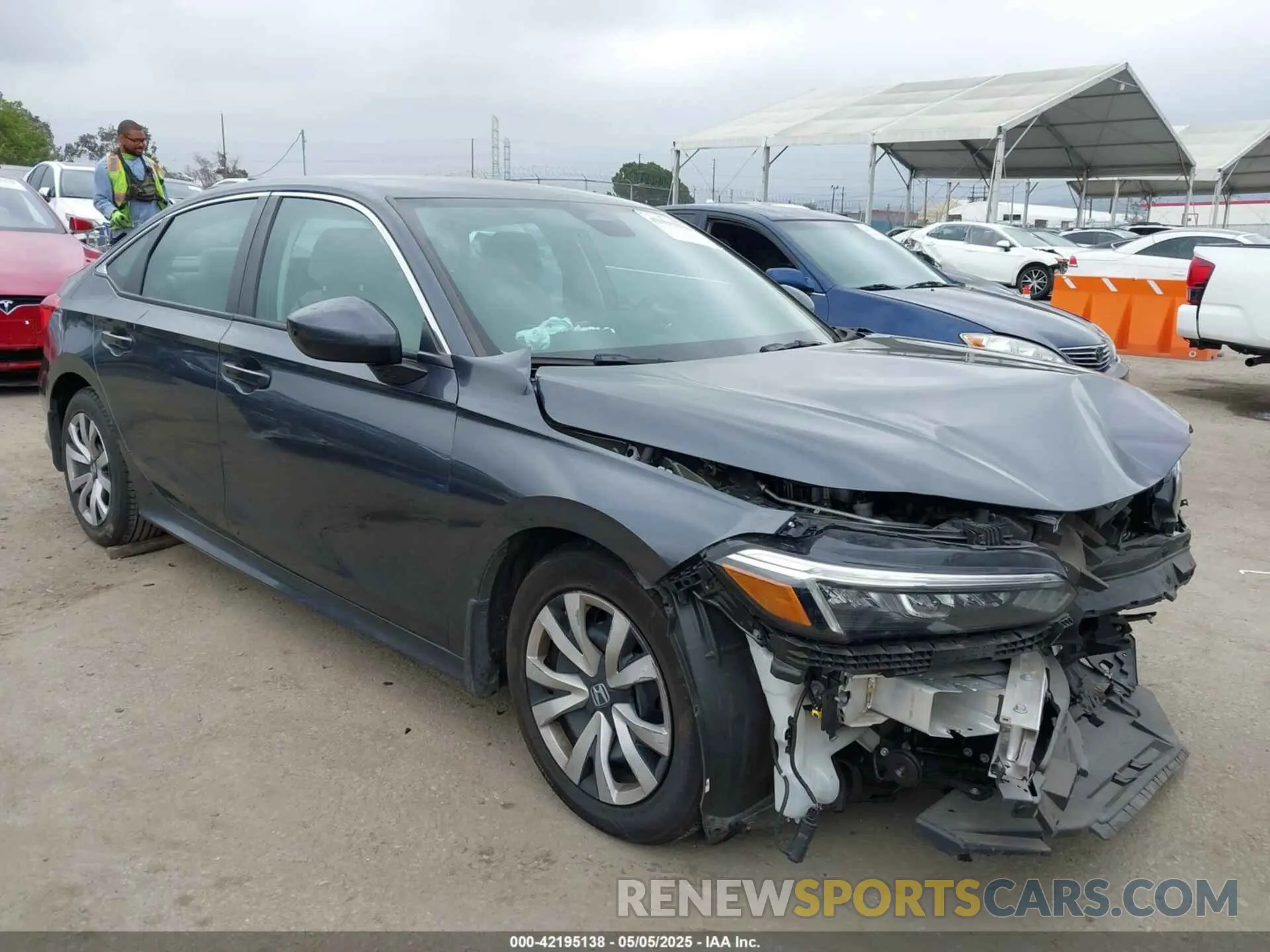 1 fotografías del automóvil dañado 2HGFE2F23PH560649 HONDA CIVIC 2023