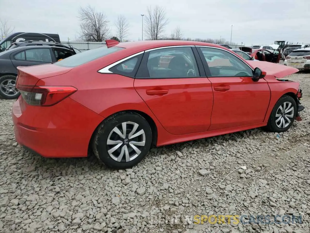 3 fotografías del automóvil dañado 2HGFE2F24PH538742 HONDA CIVIC 2023