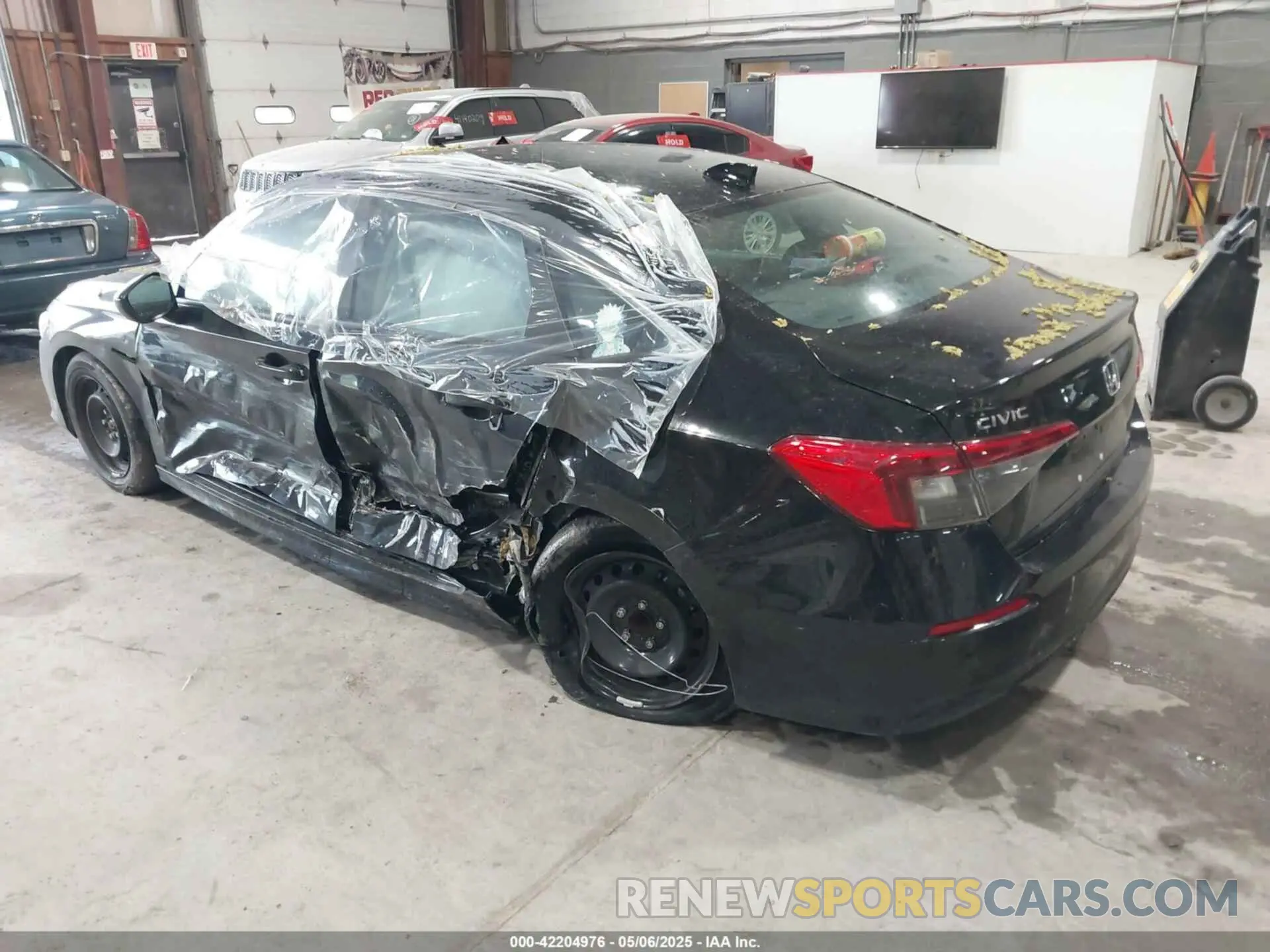 3 fotografías del automóvil dañado 2HGFE2F25PH530598 HONDA CIVIC 2023