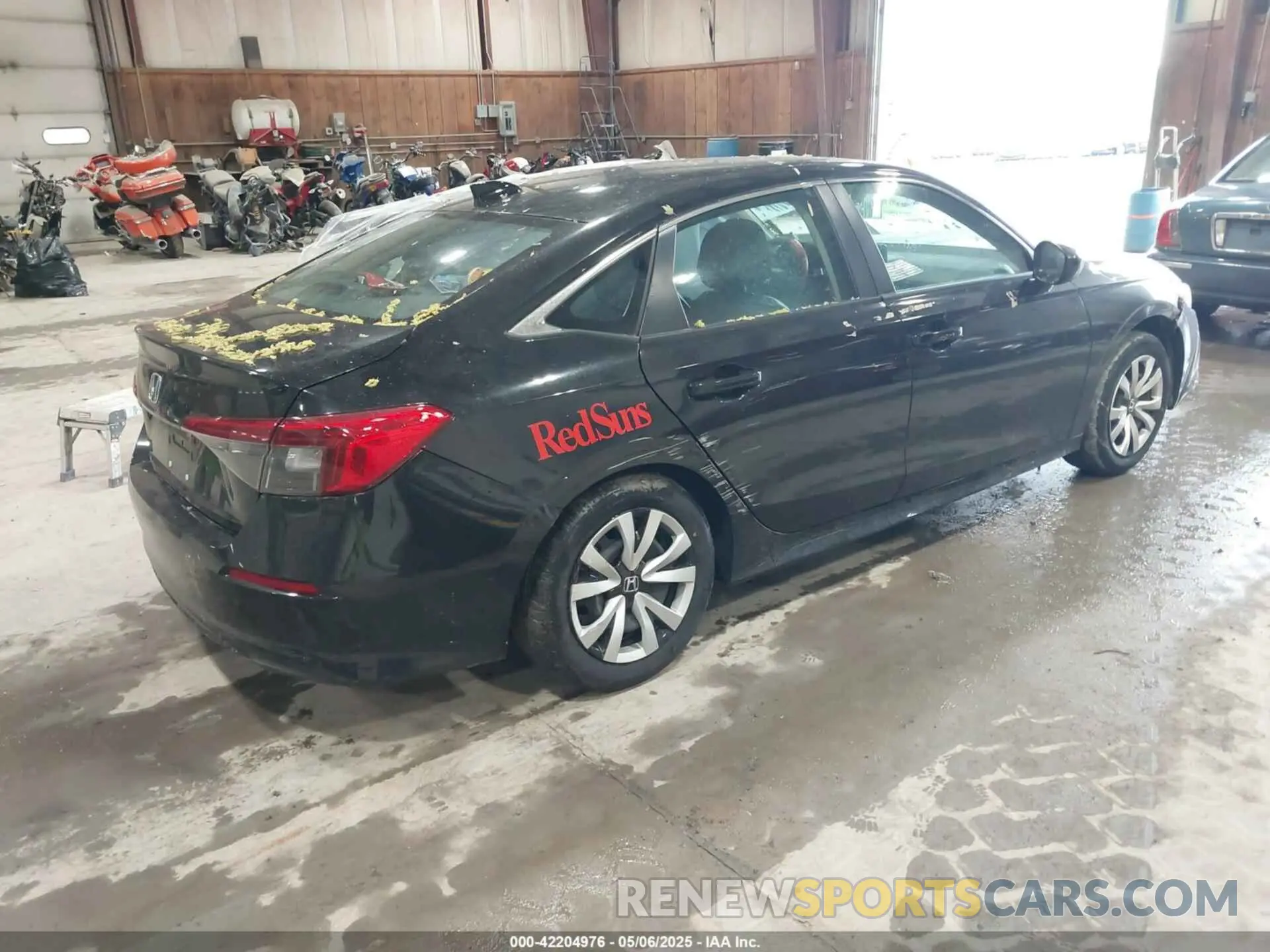 4 fotografías del automóvil dañado 2HGFE2F25PH530598 HONDA CIVIC 2023