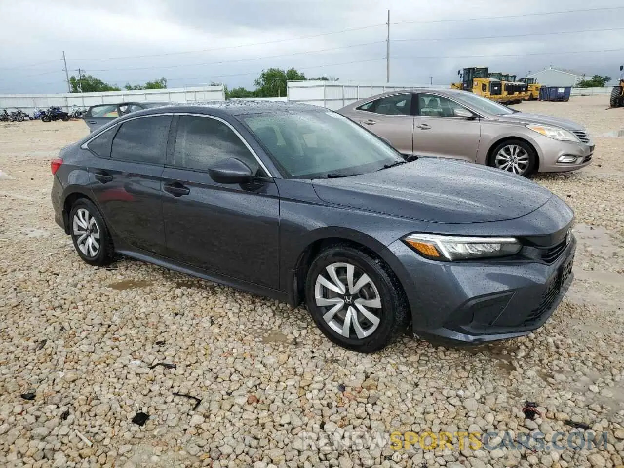 4 fotografías del automóvil dañado 2HGFE2F25PH562631 HONDA CIVIC 2023