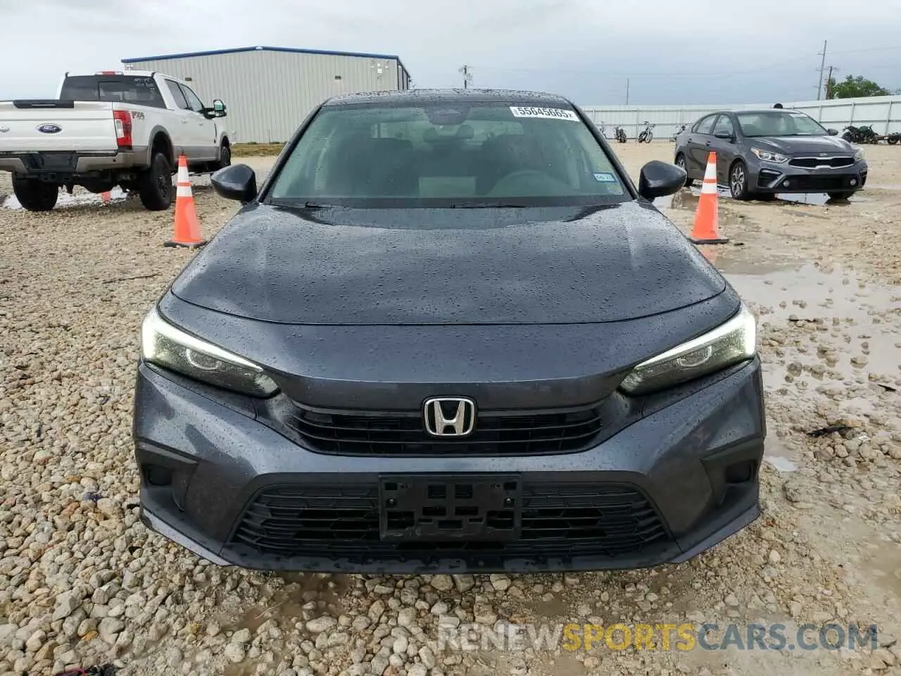 5 fotografías del automóvil dañado 2HGFE2F25PH562631 HONDA CIVIC 2023