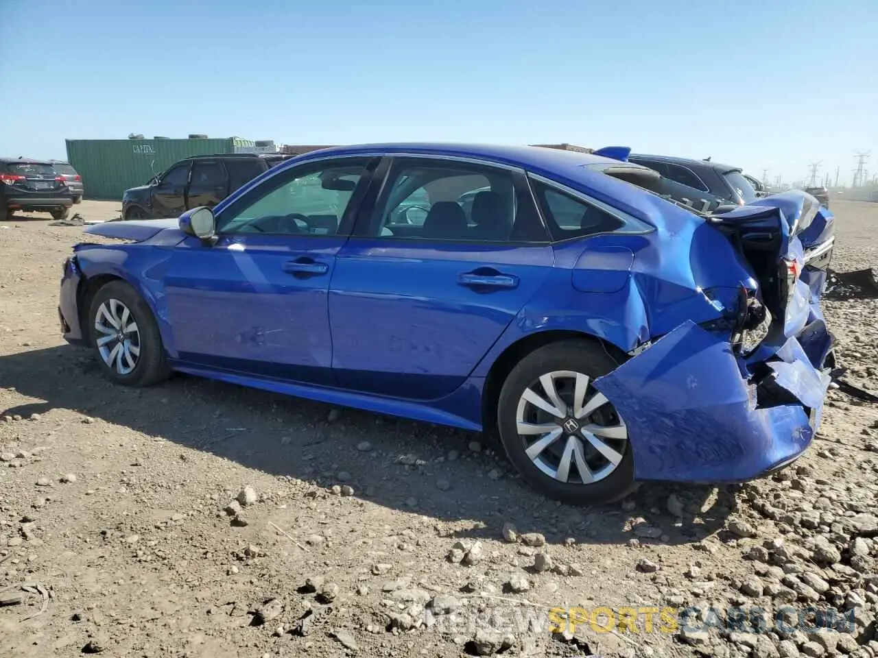2 fotografías del automóvil dañado 2HGFE2F27PH565689 HONDA CIVIC 2023