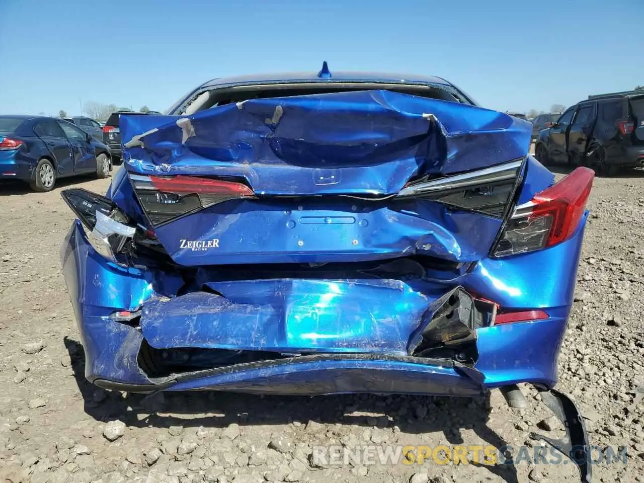 6 fotografías del automóvil dañado 2HGFE2F27PH565689 HONDA CIVIC 2023