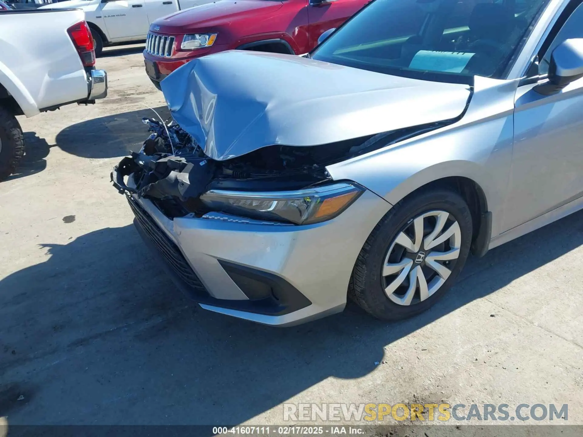 17 fotografías del automóvil dañado 2HGFE2F27PH569614 HONDA CIVIC 2023