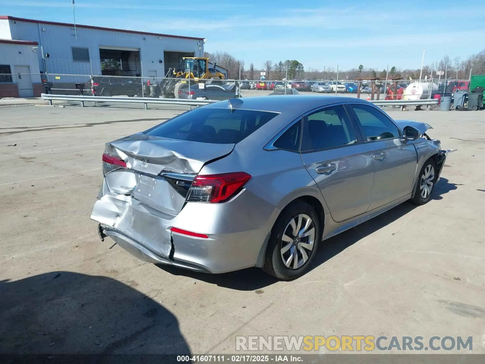 4 fotografías del automóvil dañado 2HGFE2F27PH569614 HONDA CIVIC 2023