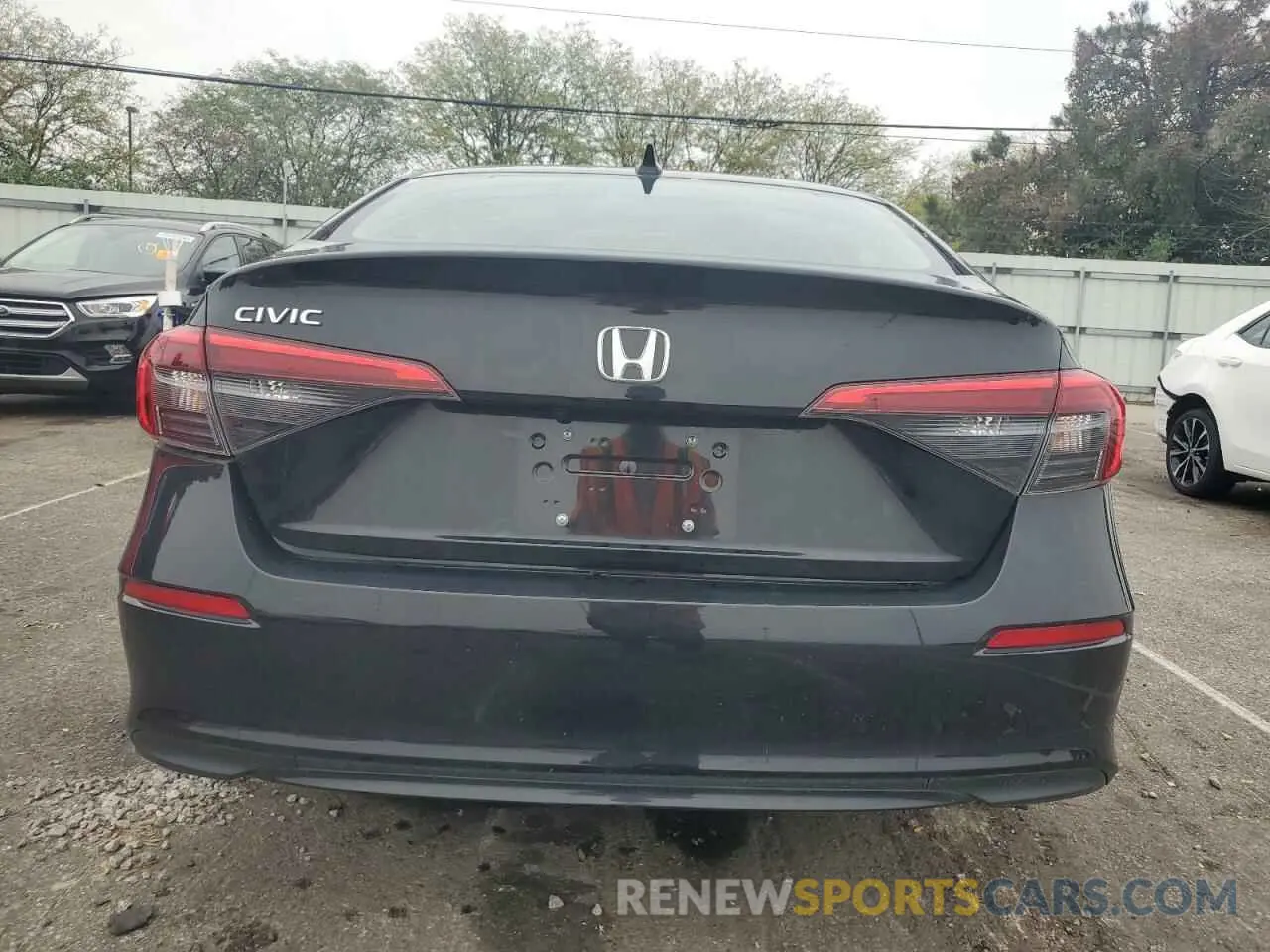 6 fotografías del automóvil dañado 2HGFE2F28PH535844 HONDA CIVIC 2023