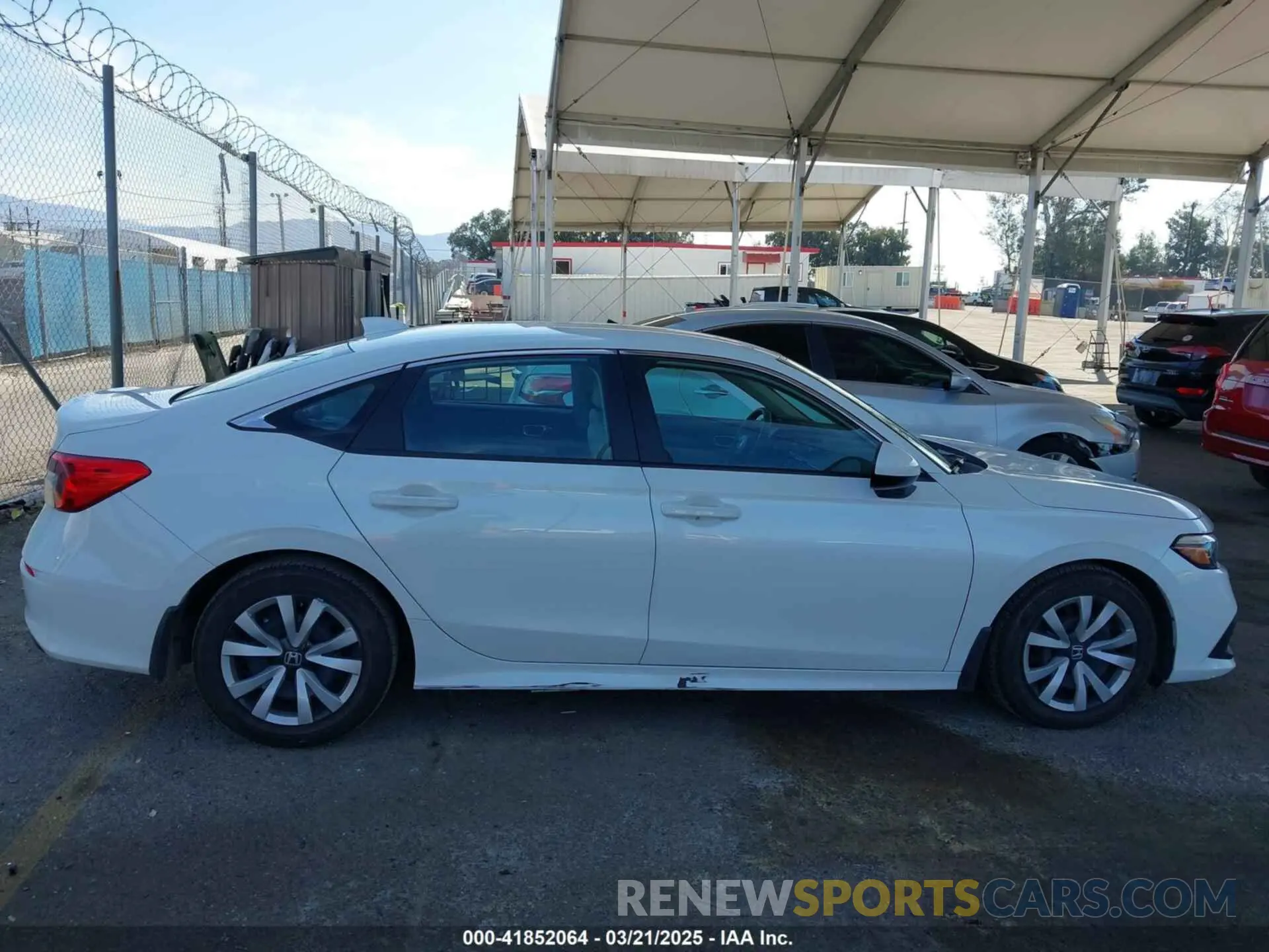 14 fotografías del automóvil dañado 2HGFE2F2XPH531634 HONDA CIVIC 2023