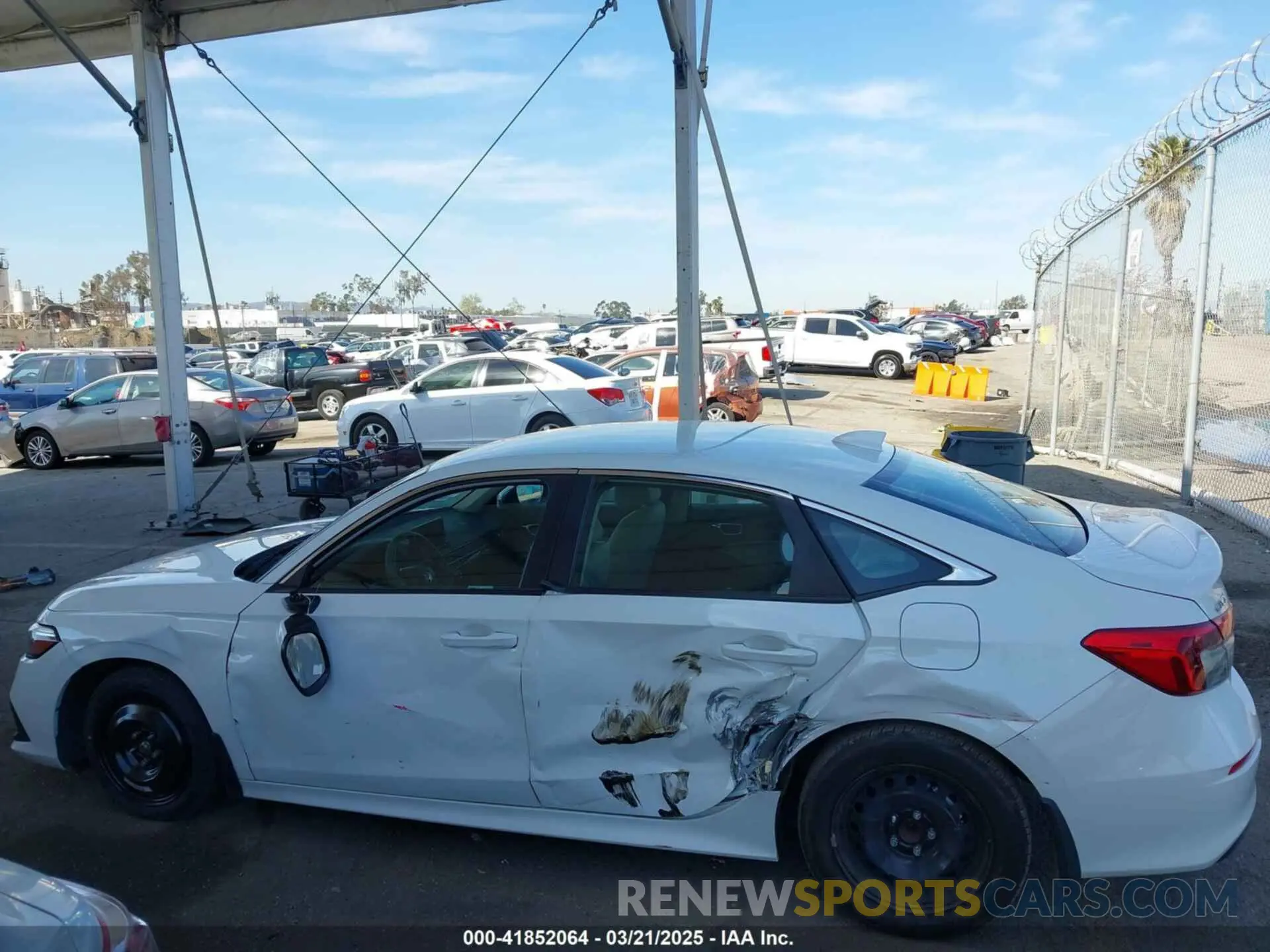 15 fotografías del automóvil dañado 2HGFE2F2XPH531634 HONDA CIVIC 2023