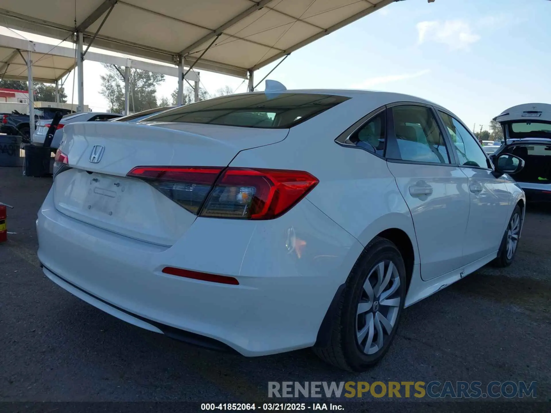 4 fotografías del automóvil dañado 2HGFE2F2XPH531634 HONDA CIVIC 2023