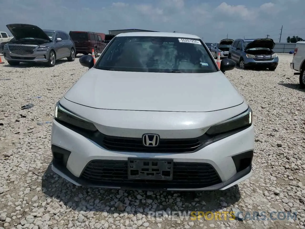 5 fotografías del automóvil dañado 2HGFE2F50PH504730 HONDA CIVIC 2023