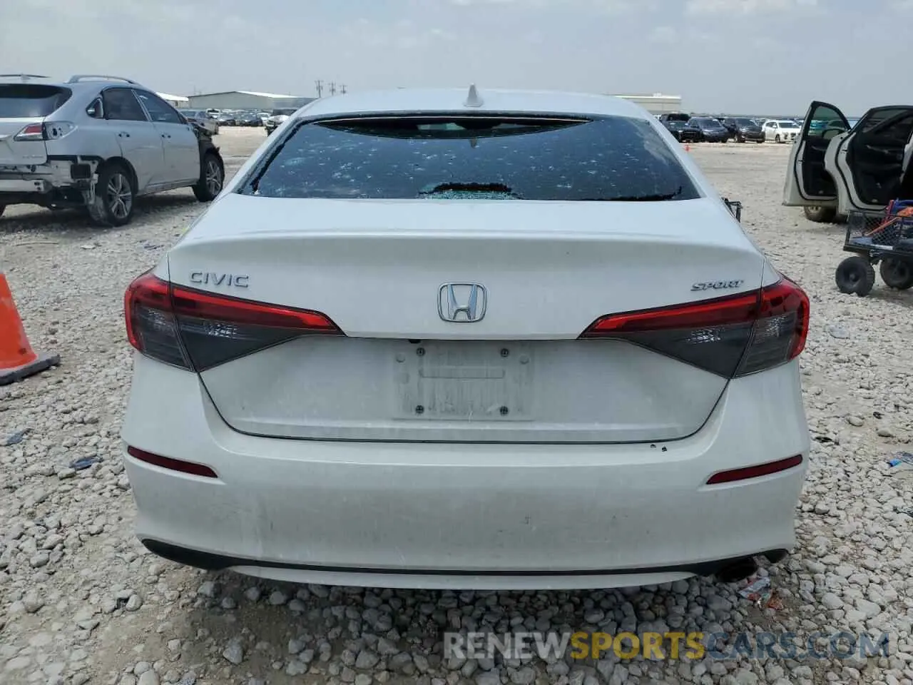 6 fotografías del automóvil dañado 2HGFE2F50PH504730 HONDA CIVIC 2023