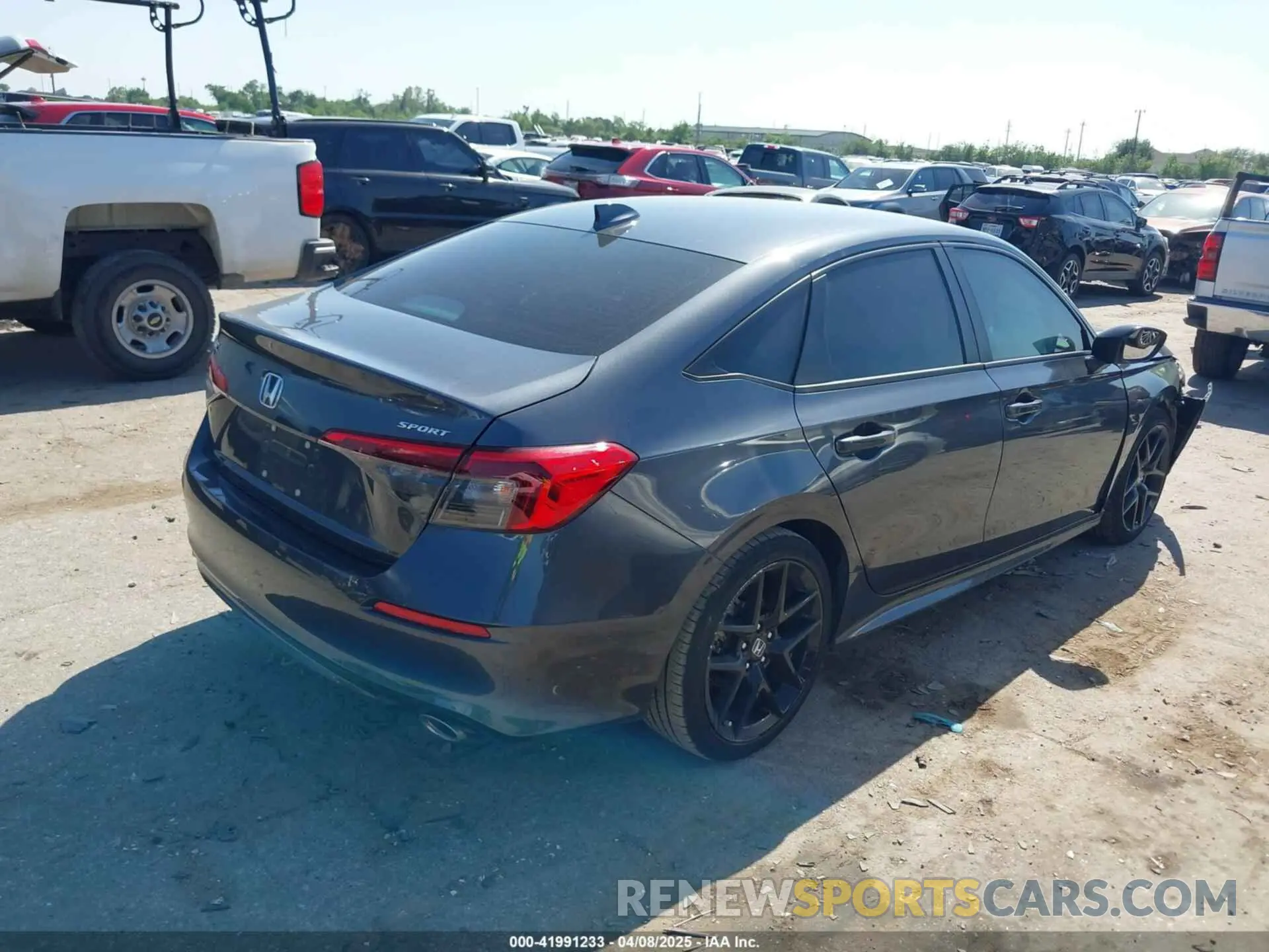 4 fotografías del automóvil dañado 2HGFE2F50PH509037 HONDA CIVIC 2023