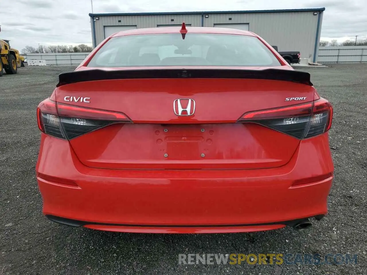 6 fotografías del automóvil dañado 2HGFE2F50PH514044 HONDA CIVIC 2023