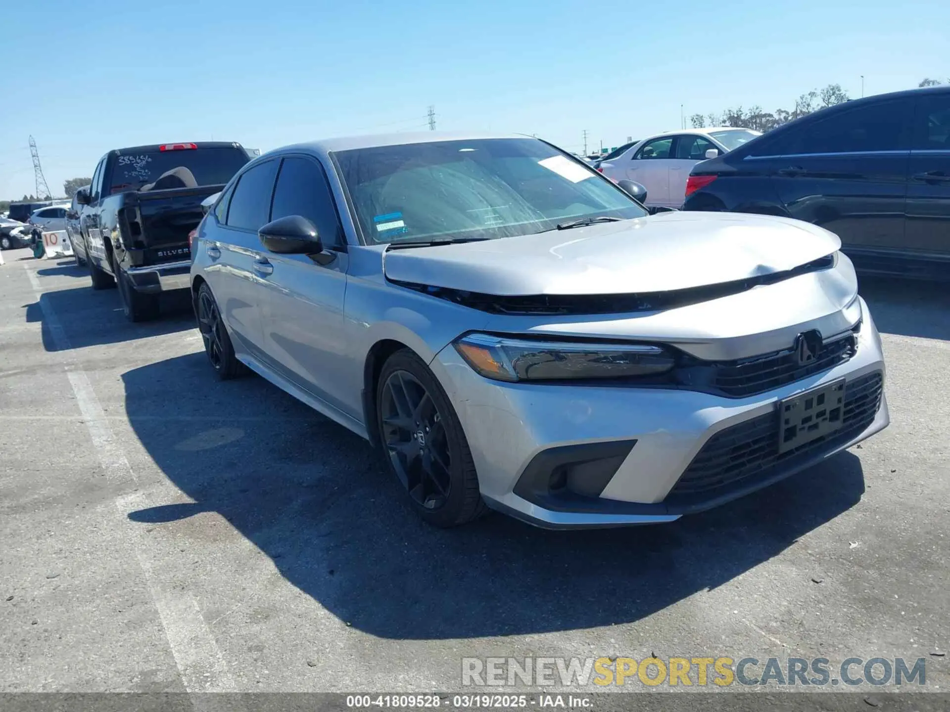 6 fotografías del automóvil dañado 2HGFE2F50PH521494 HONDA CIVIC 2023