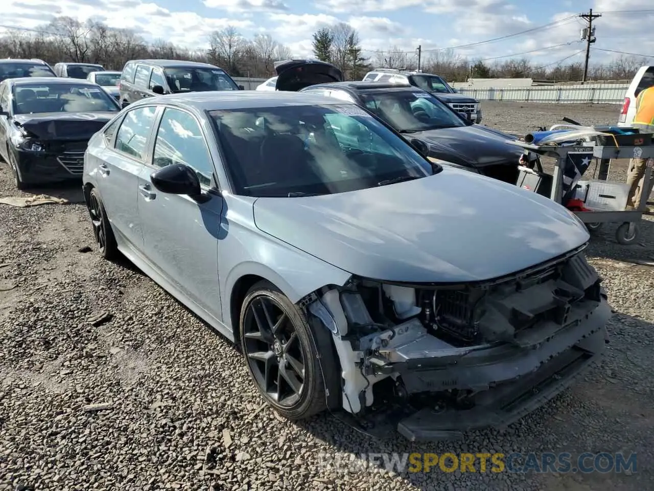 4 fotografías del automóvil dañado 2HGFE2F50PH527232 HONDA CIVIC 2023