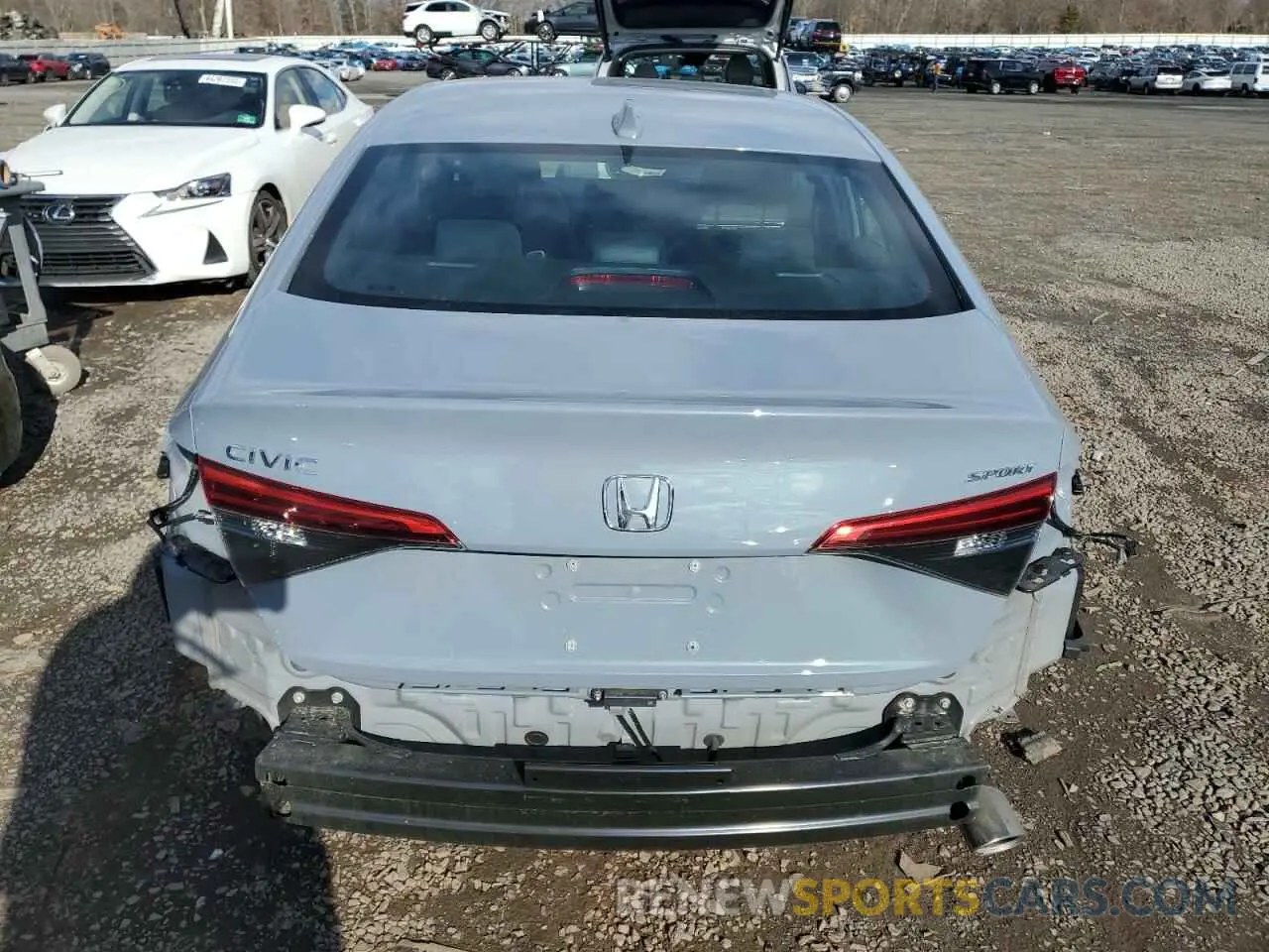 6 fotografías del automóvil dañado 2HGFE2F50PH527232 HONDA CIVIC 2023