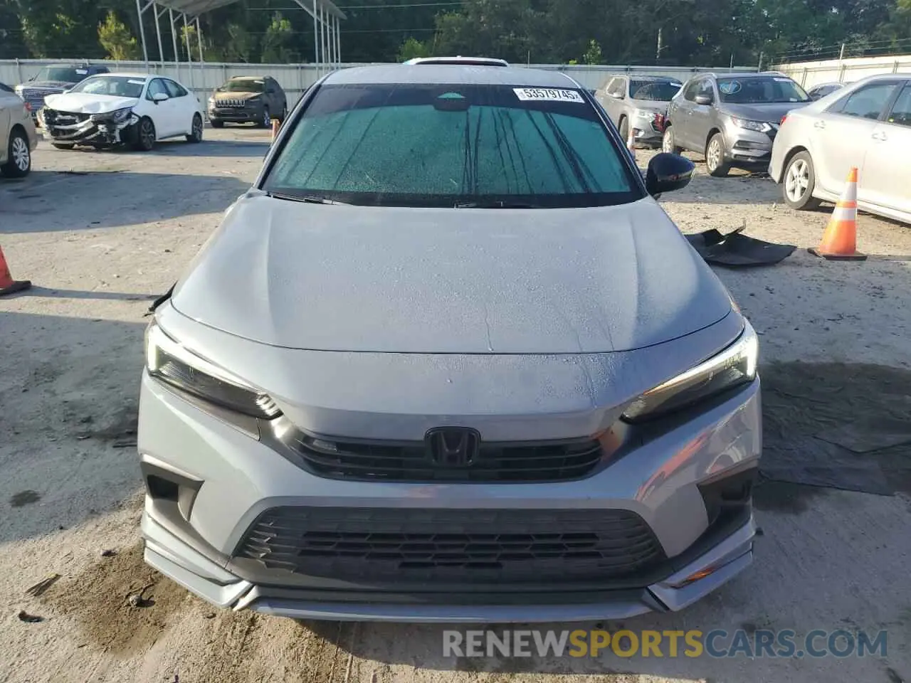 5 fotografías del automóvil dañado 2HGFE2F50PH532690 HONDA CIVIC 2023