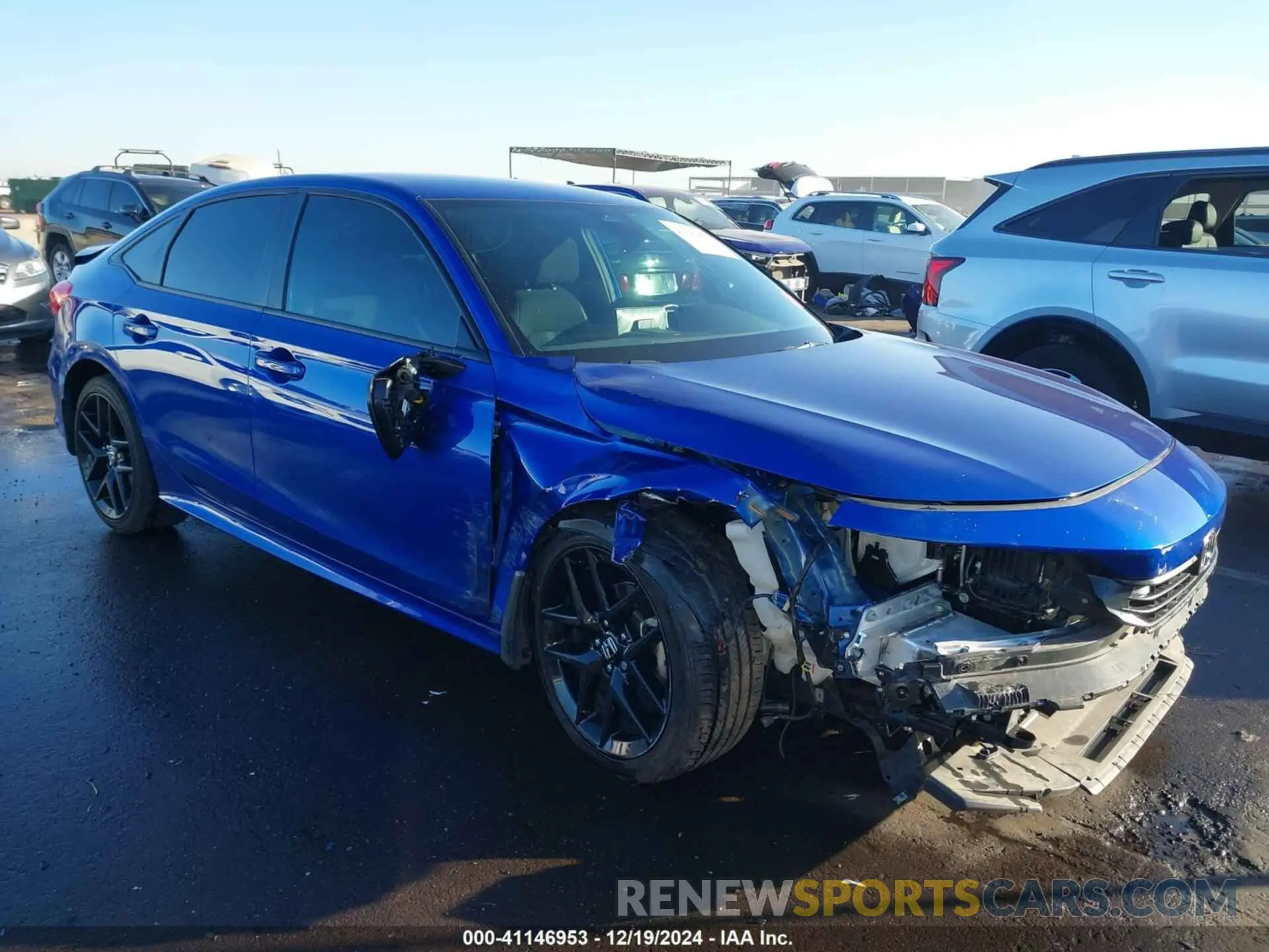 6 fotografías del automóvil dañado 2HGFE2F50PH545696 HONDA CIVIC 2023