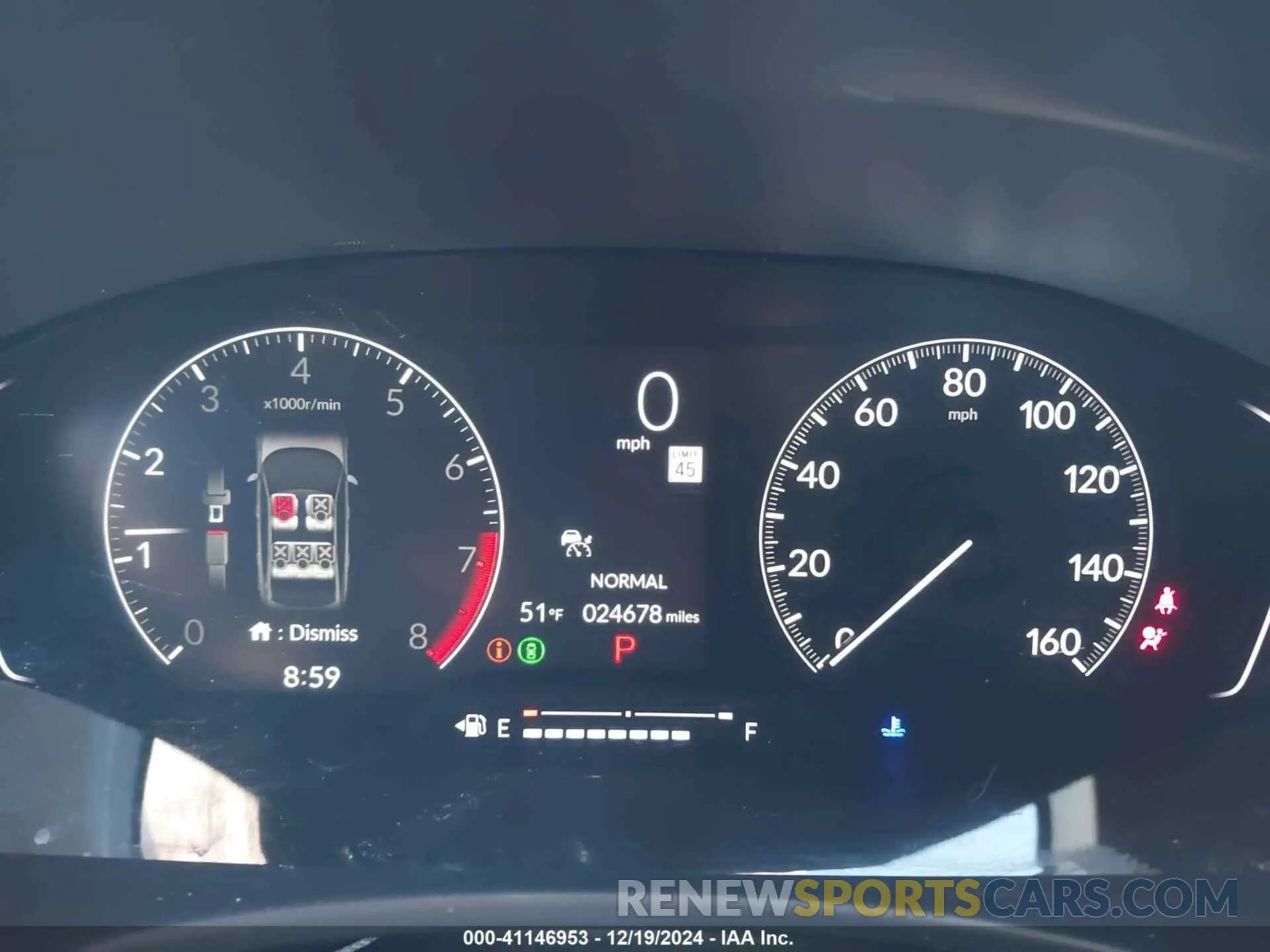 7 fotografías del automóvil dañado 2HGFE2F50PH545696 HONDA CIVIC 2023