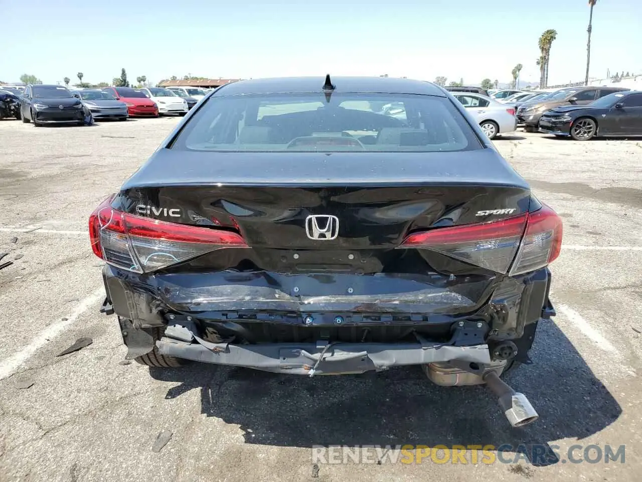 6 fotografías del automóvil dañado 2HGFE2F50PH548145 HONDA CIVIC 2023