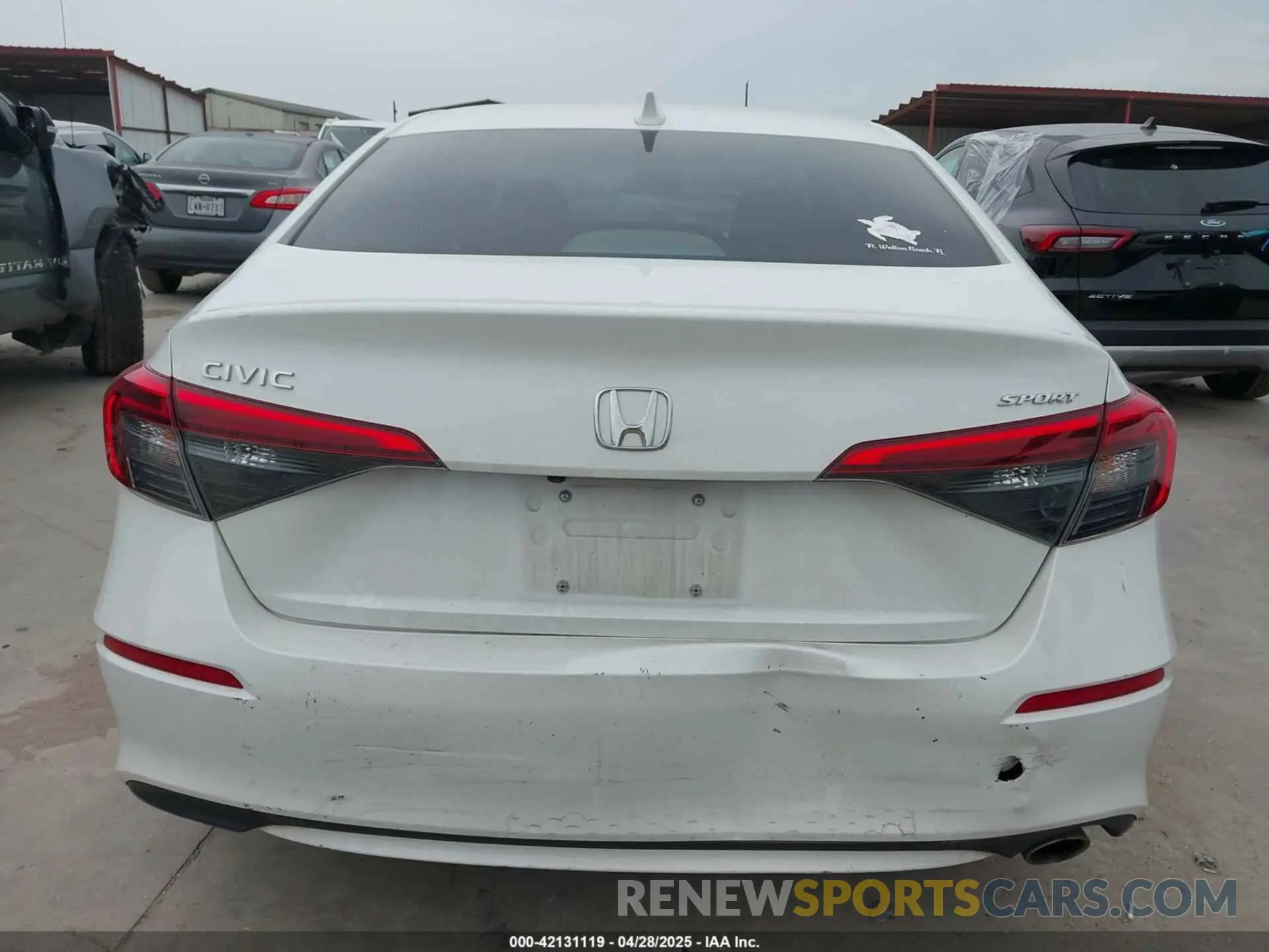 16 fotografías del automóvil dañado 2HGFE2F51PH506339 HONDA CIVIC 2023