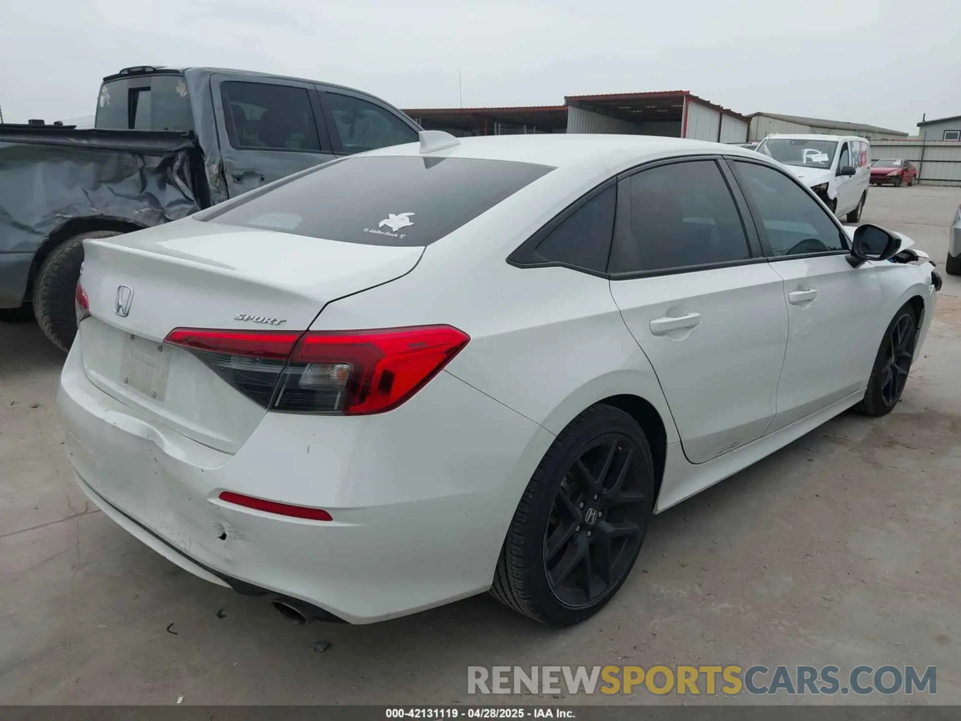 4 fotografías del automóvil dañado 2HGFE2F51PH506339 HONDA CIVIC 2023