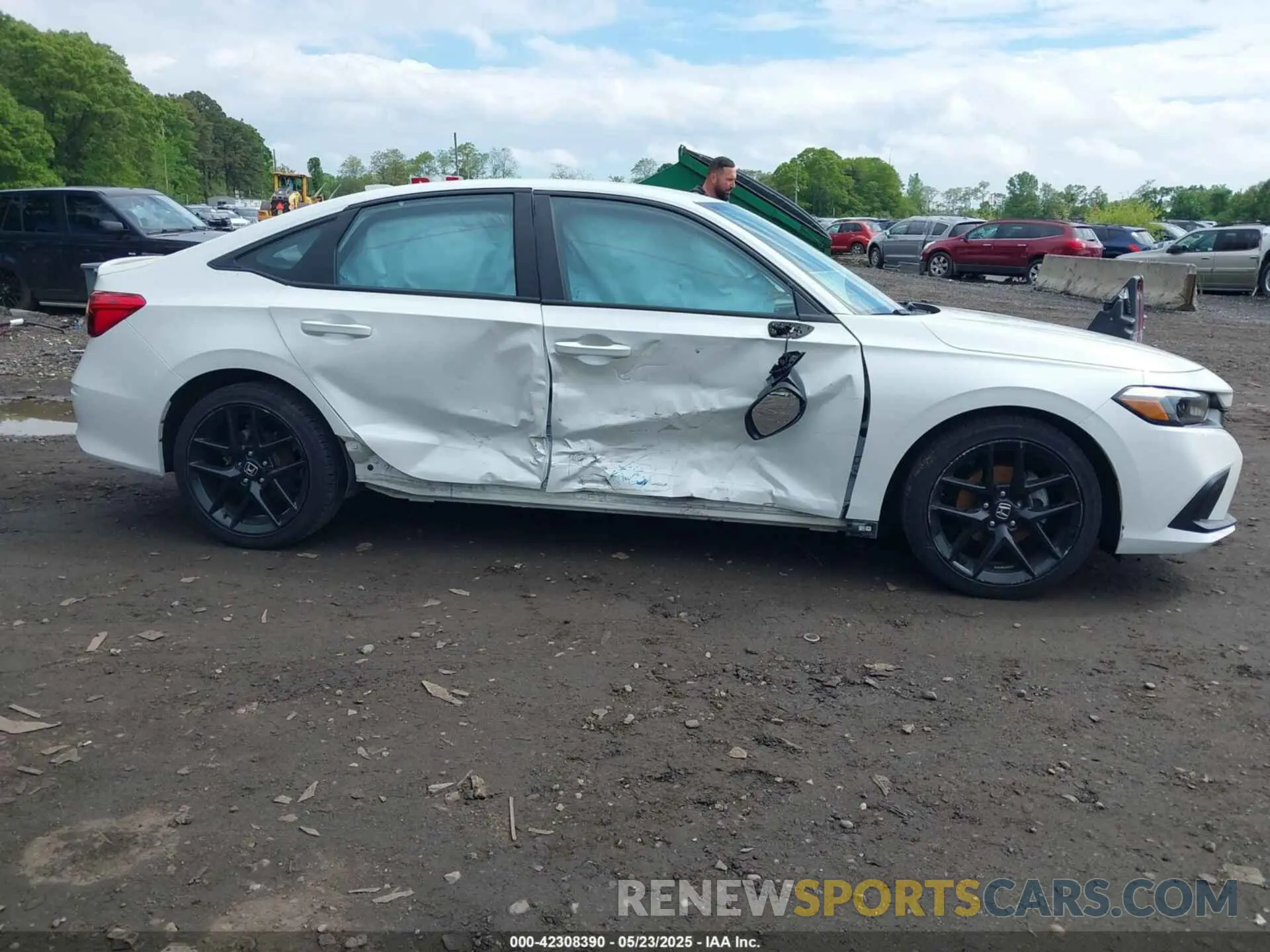 13 fotografías del automóvil dañado 2HGFE2F51PH525005 HONDA CIVIC 2023