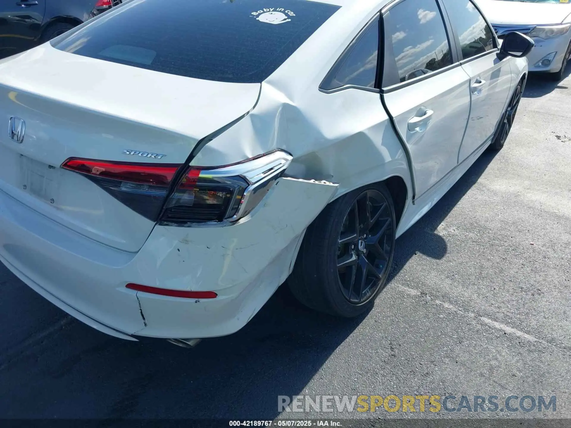 6 fotografías del automóvil dañado 2HGFE2F51PH525909 HONDA CIVIC 2023