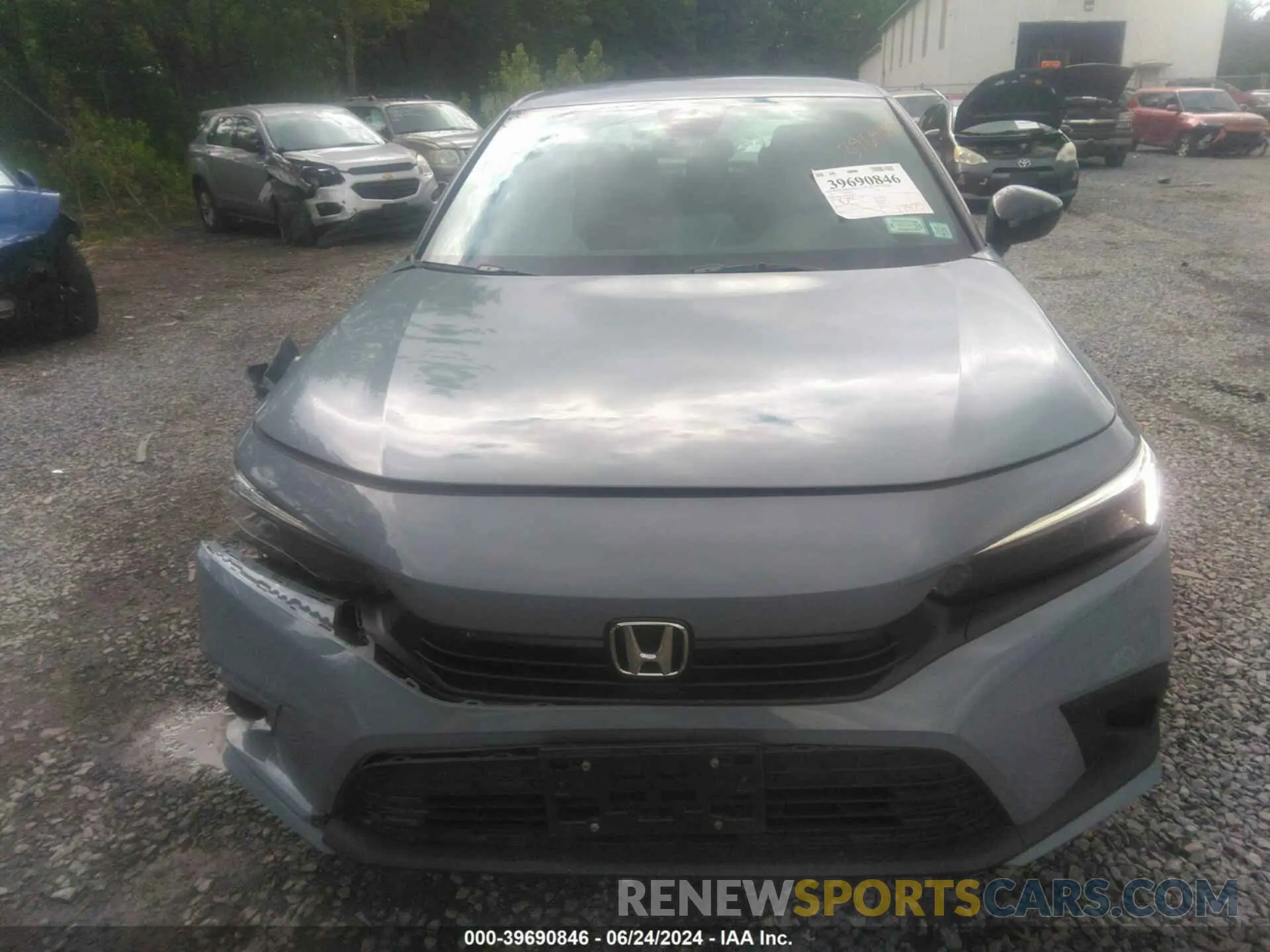 12 fotografías del automóvil dañado 2HGFE2F51PH540801 HONDA CIVIC 2023