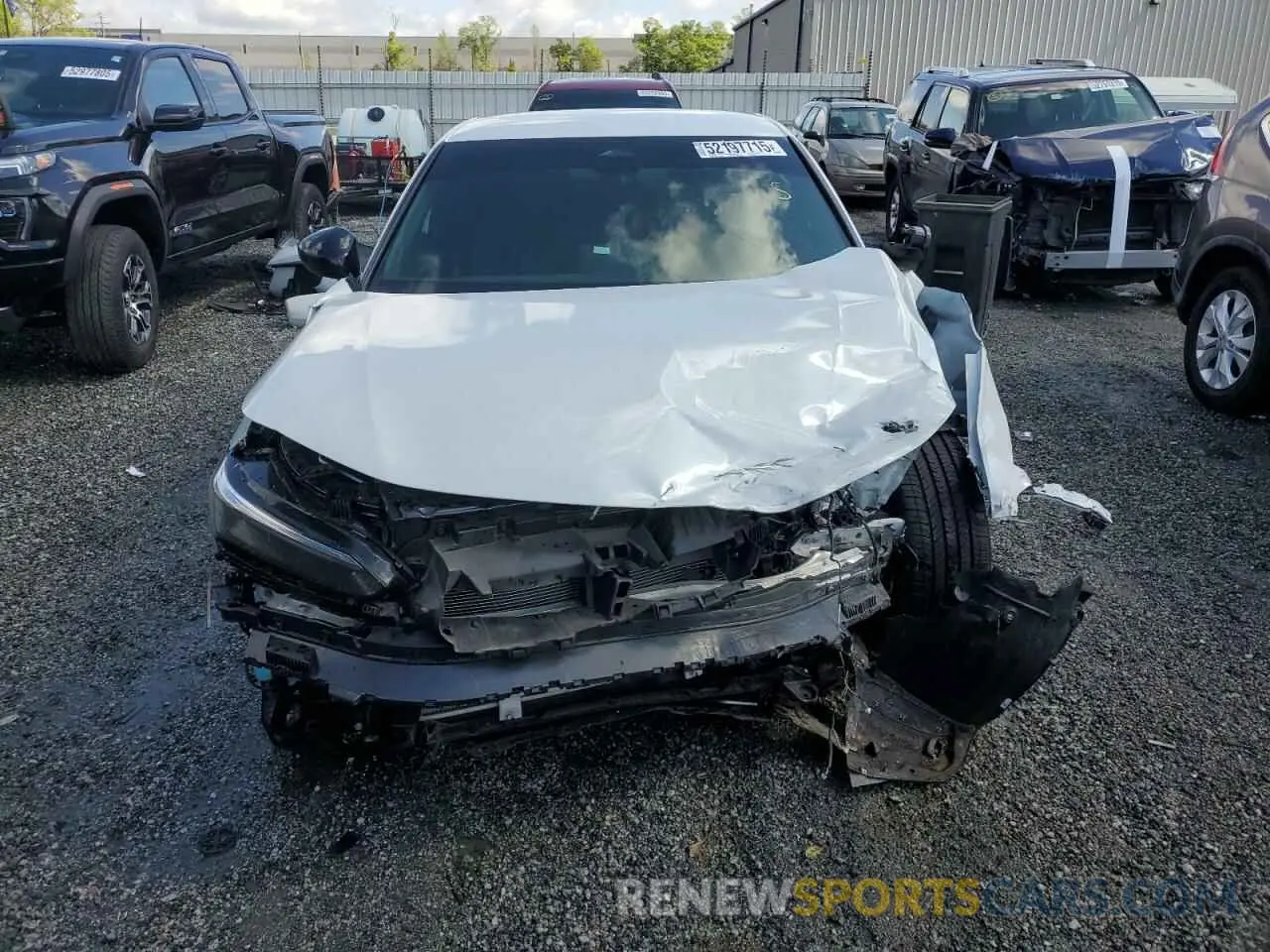 5 fotografías del automóvil dañado 2HGFE2F51PH543469 HONDA CIVIC 2023