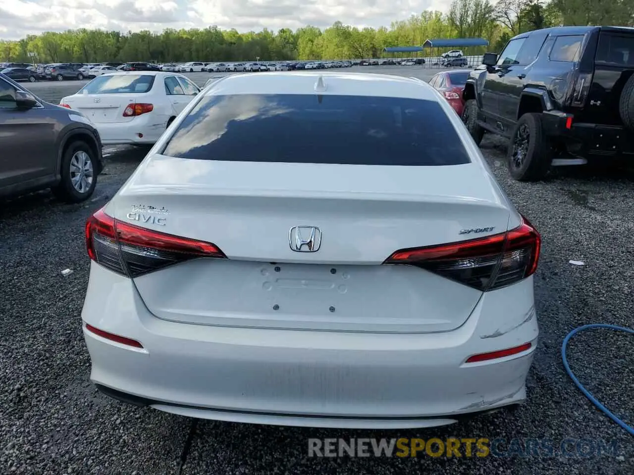 6 fotografías del automóvil dañado 2HGFE2F51PH543469 HONDA CIVIC 2023