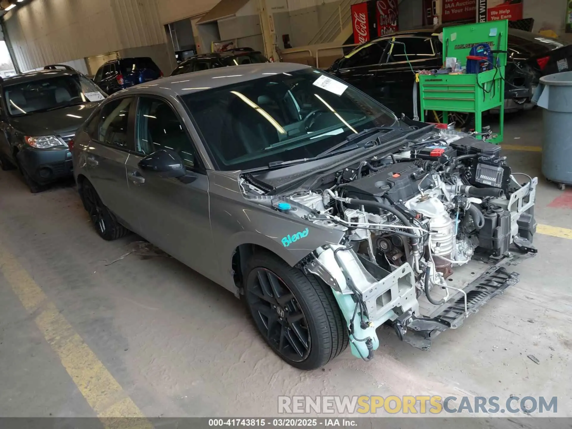 1 fotografías del automóvil dañado 2HGFE2F51PH555590 HONDA CIVIC 2023