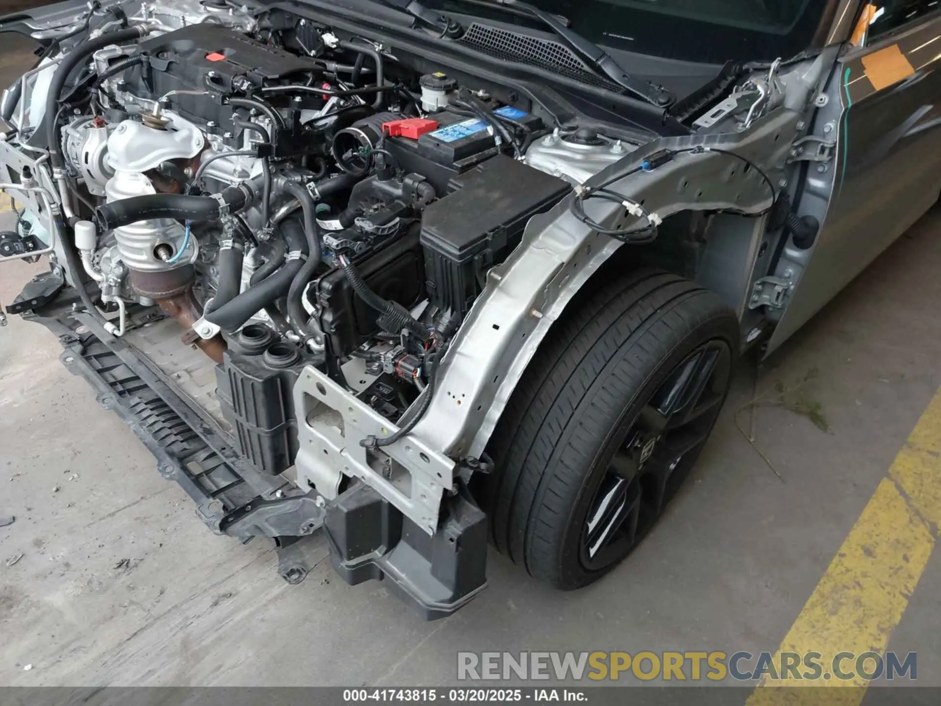 20 fotografías del automóvil dañado 2HGFE2F51PH555590 HONDA CIVIC 2023