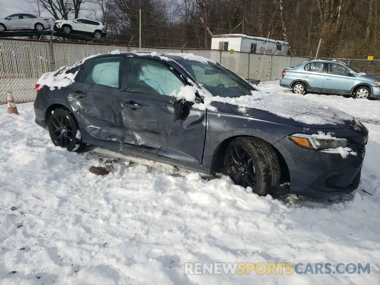 4 fotografías del automóvil dañado 2HGFE2F52PH514160 HONDA CIVIC 2023