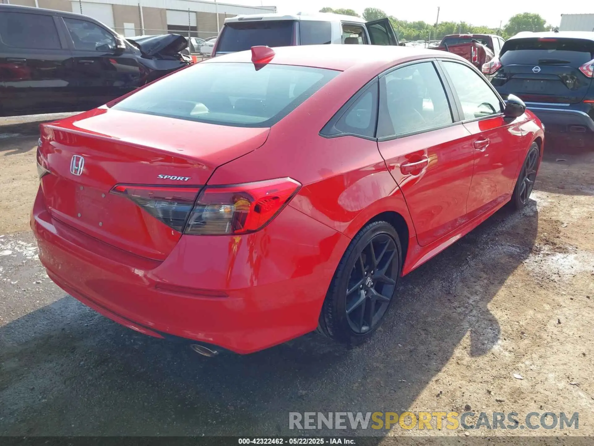 4 fotografías del automóvil dañado 2HGFE2F52PH531055 HONDA CIVIC 2023